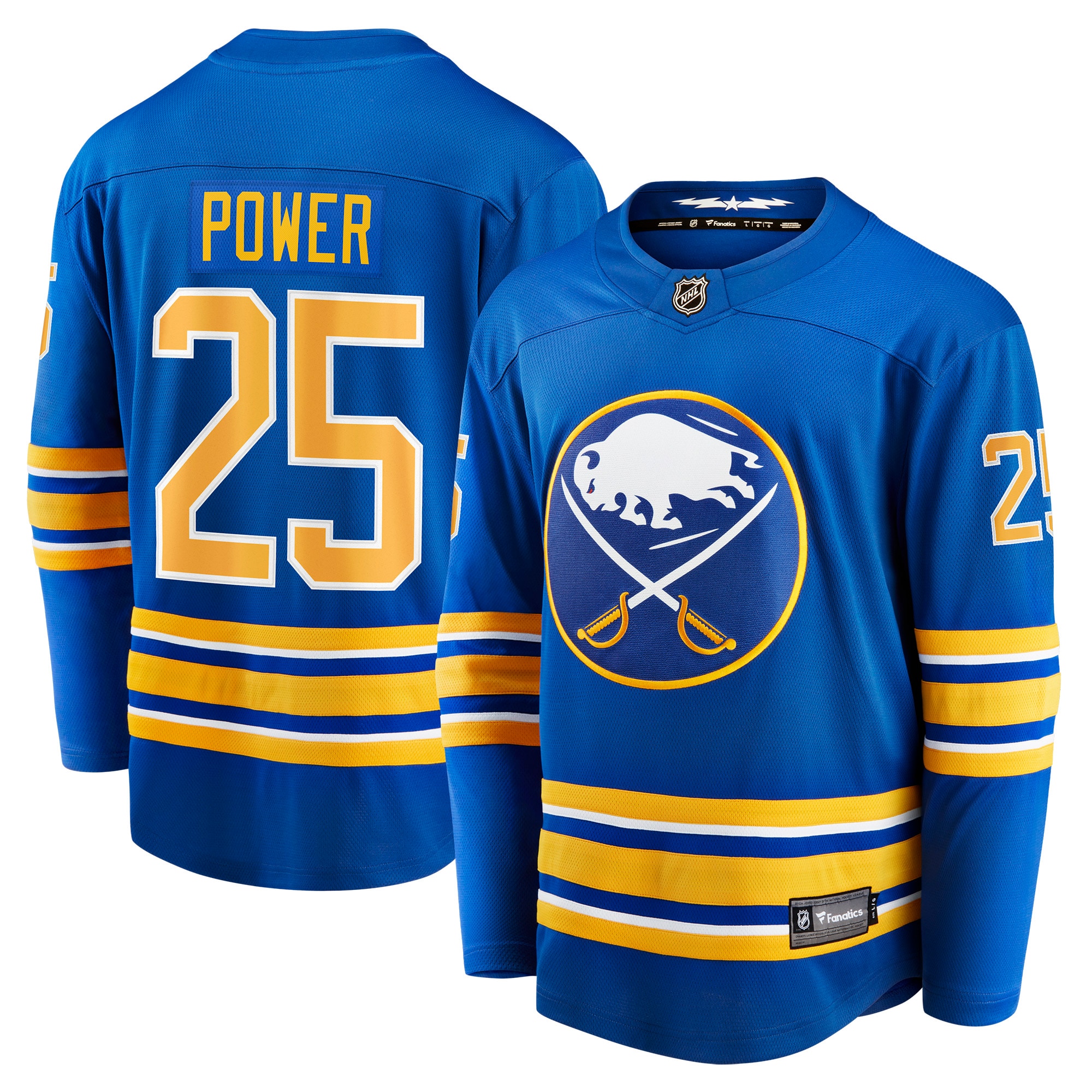Owen Power Buffalo Sabres Fanatics Home Breakaway  Jersey – Royal