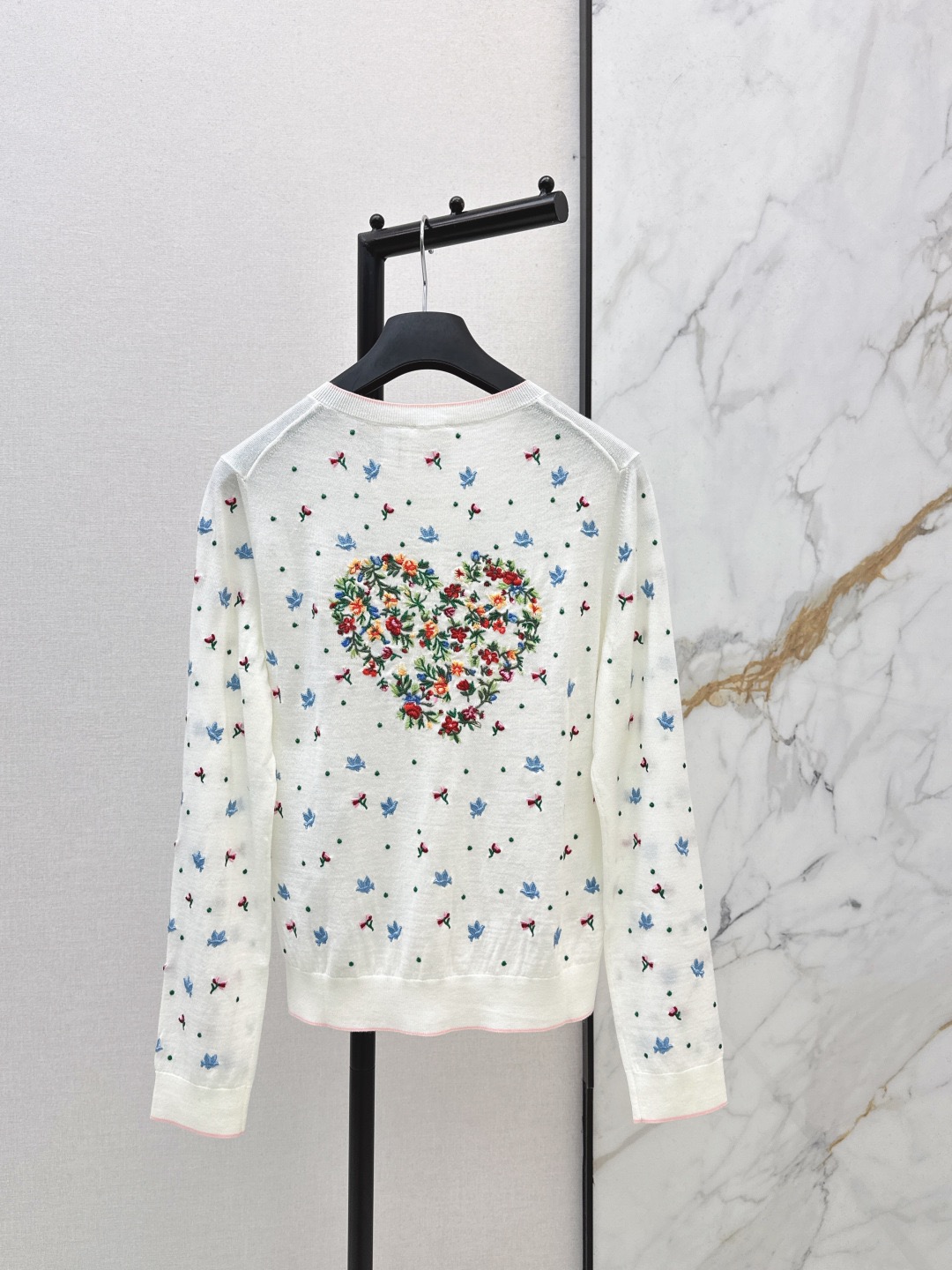 26Ss — Spring/Summer Newest Garden World Series Embroidered Knit Cardigan