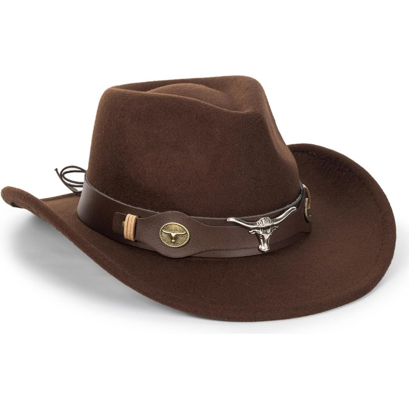 Classic-Western-Cowboy-Hat Wide-Brim