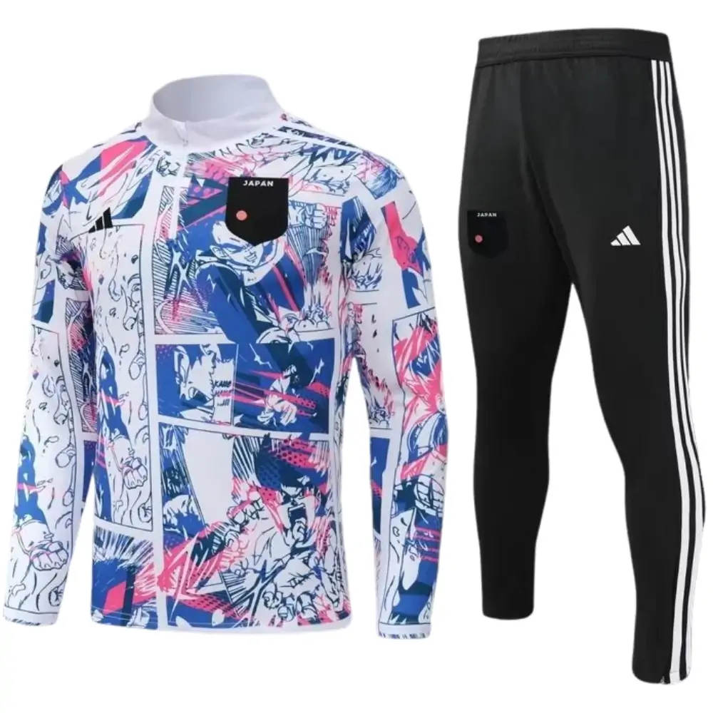 2024 Japanese half-pull training suit Dragon Ball 1:1 Thai quality suit