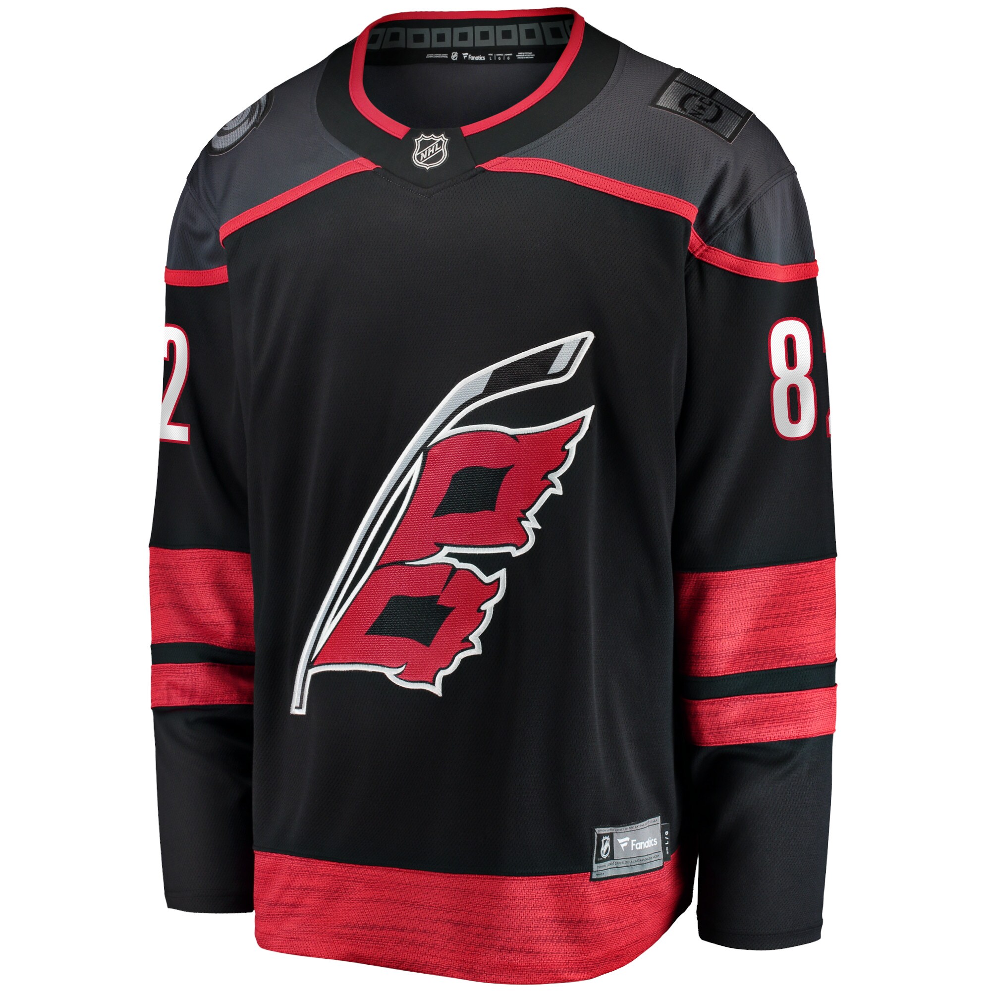 Jesperi Kotkaniemi Carolina Hurricanes Fanatics Home Breakaway   Jersey – Black