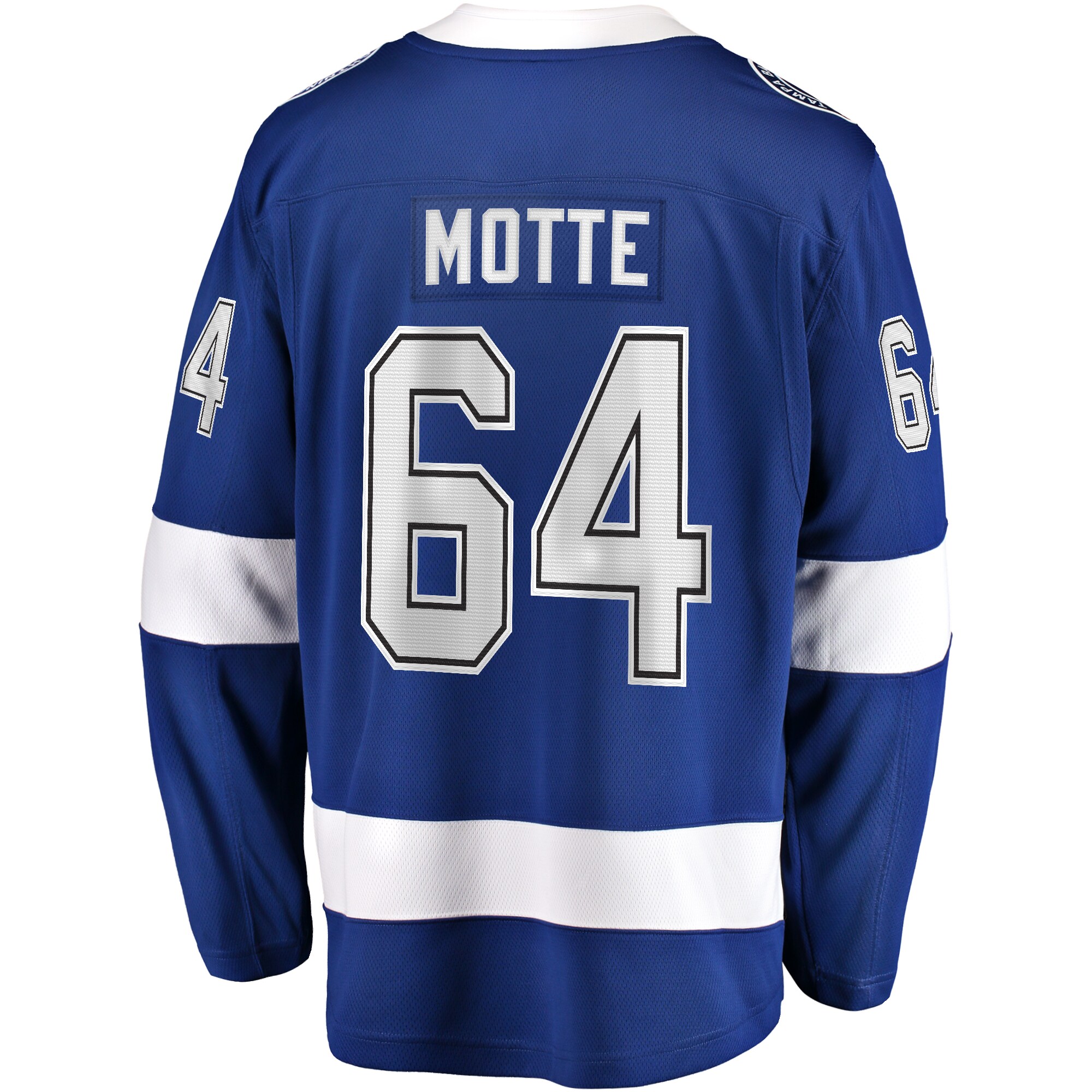 Tyler Motte Tampa Bay Lightning Fanatics Home Premier Breakaway   Jersey – Blue