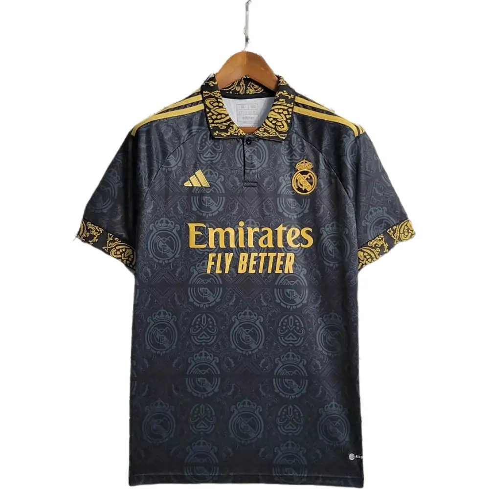2023/2024 Real Madrid Concept Edition Black Shirt