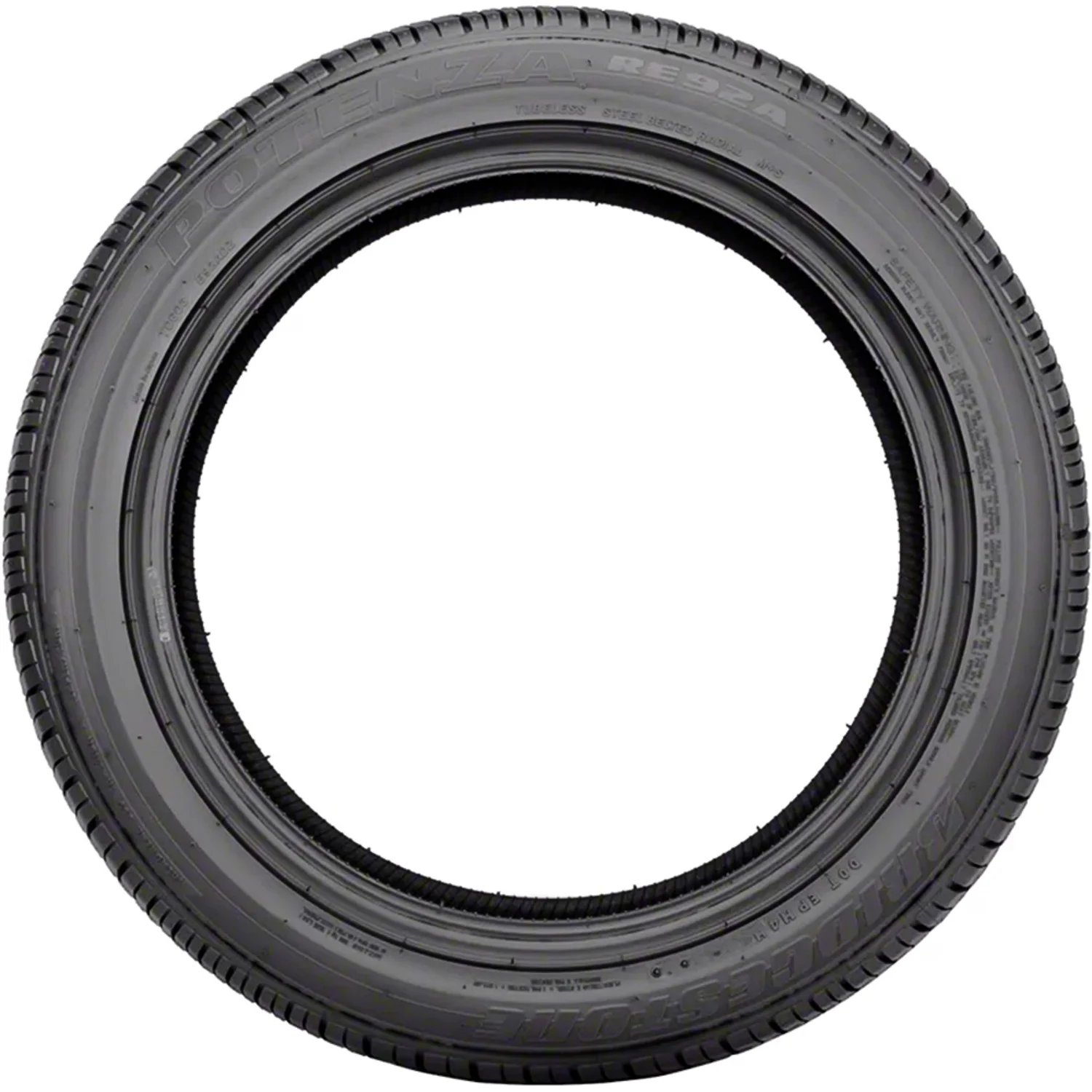 Set of 4 (FOUR) Bridgestone Potenza RE92A 245/45R18 96V A/S Performance Tires Fits: 2016-23 Chevrolet Malibu LT, 2009-14 Acura TL SH-AWD
