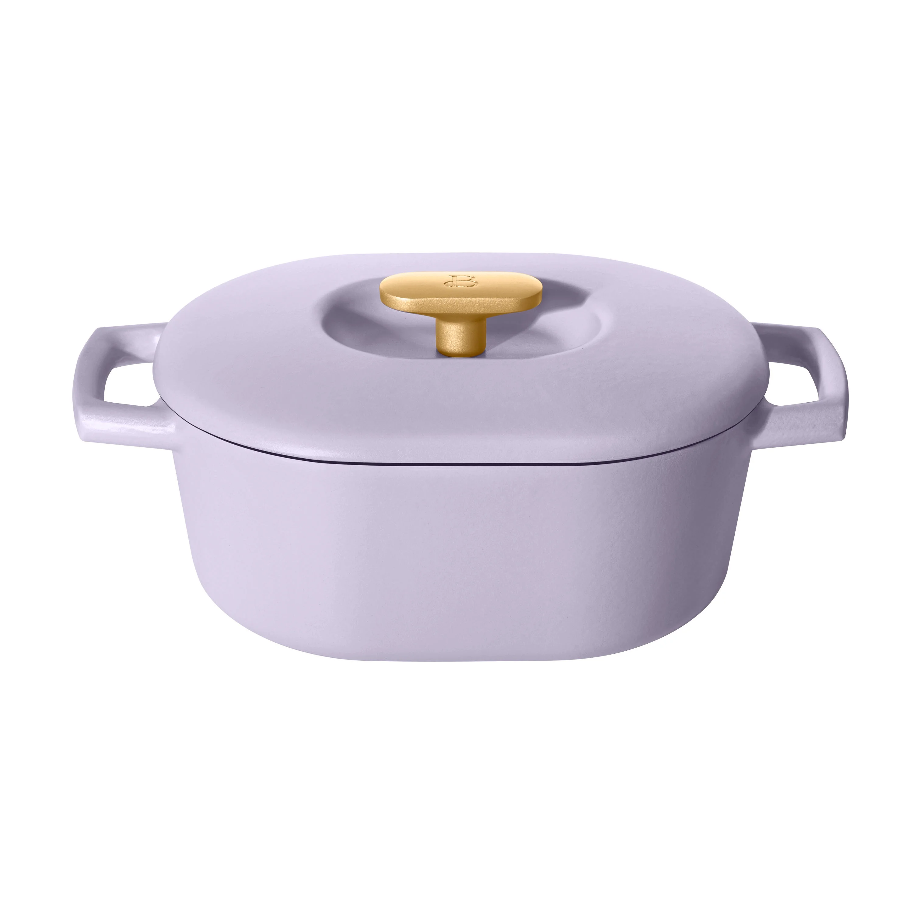 Beautiful 6 Quart Enamel Dutch Oven, Black Sesame by Drew Barrymore