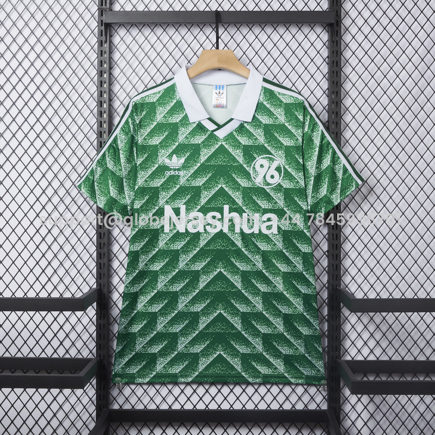 Retro Hannover 96 1990-91 Away Green Jersey