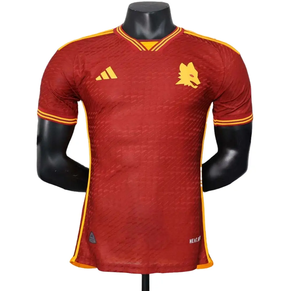 2023/2024 Player Version Roma Home Soccer Jersey 1:1 Thai Quality