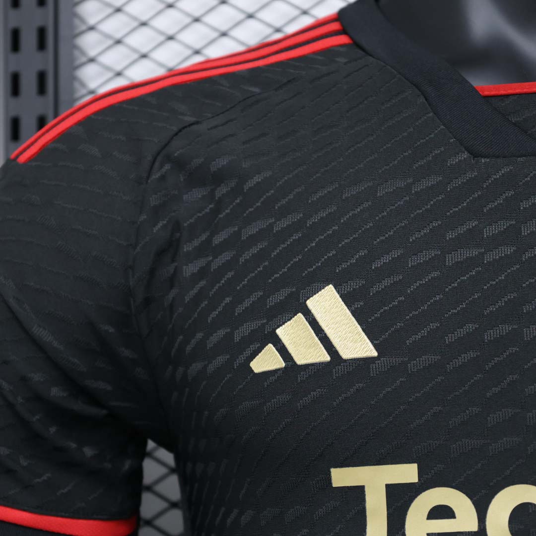 2023/2024 Player Version Manchester United Special Edition Black Football Shirt 1:1 Thai Quality