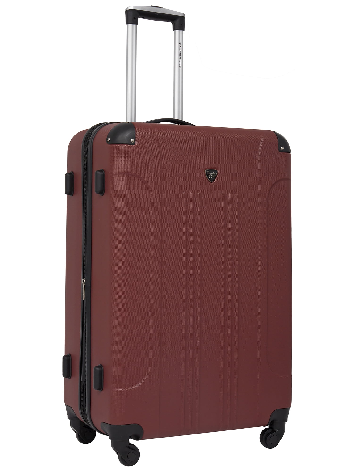 Travelers Club Chicago Plus 5pc Expandable Hardside Luggage Set, Black