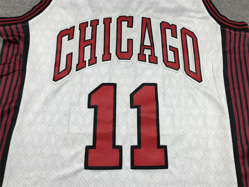Unisex Bulls 2024/25 Embroidered Swingman Jersey City Edition