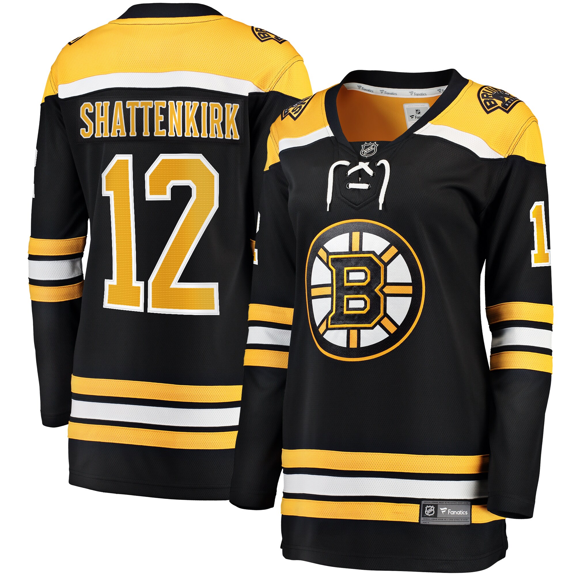 Kevin Shattenkirk Boston Bruins Fanatics Women’s Home Breakaway  Jersey – Black