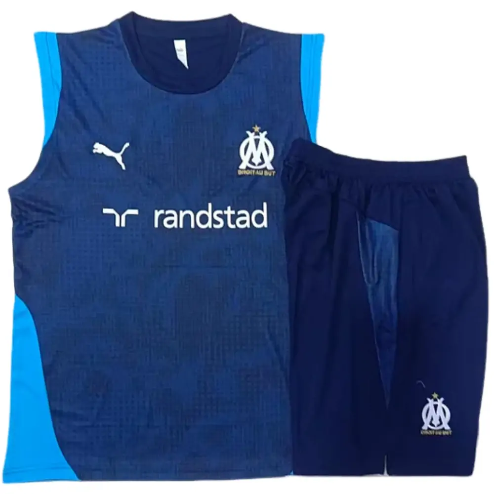 2025-26 Marseille Training Vest - Adult Set