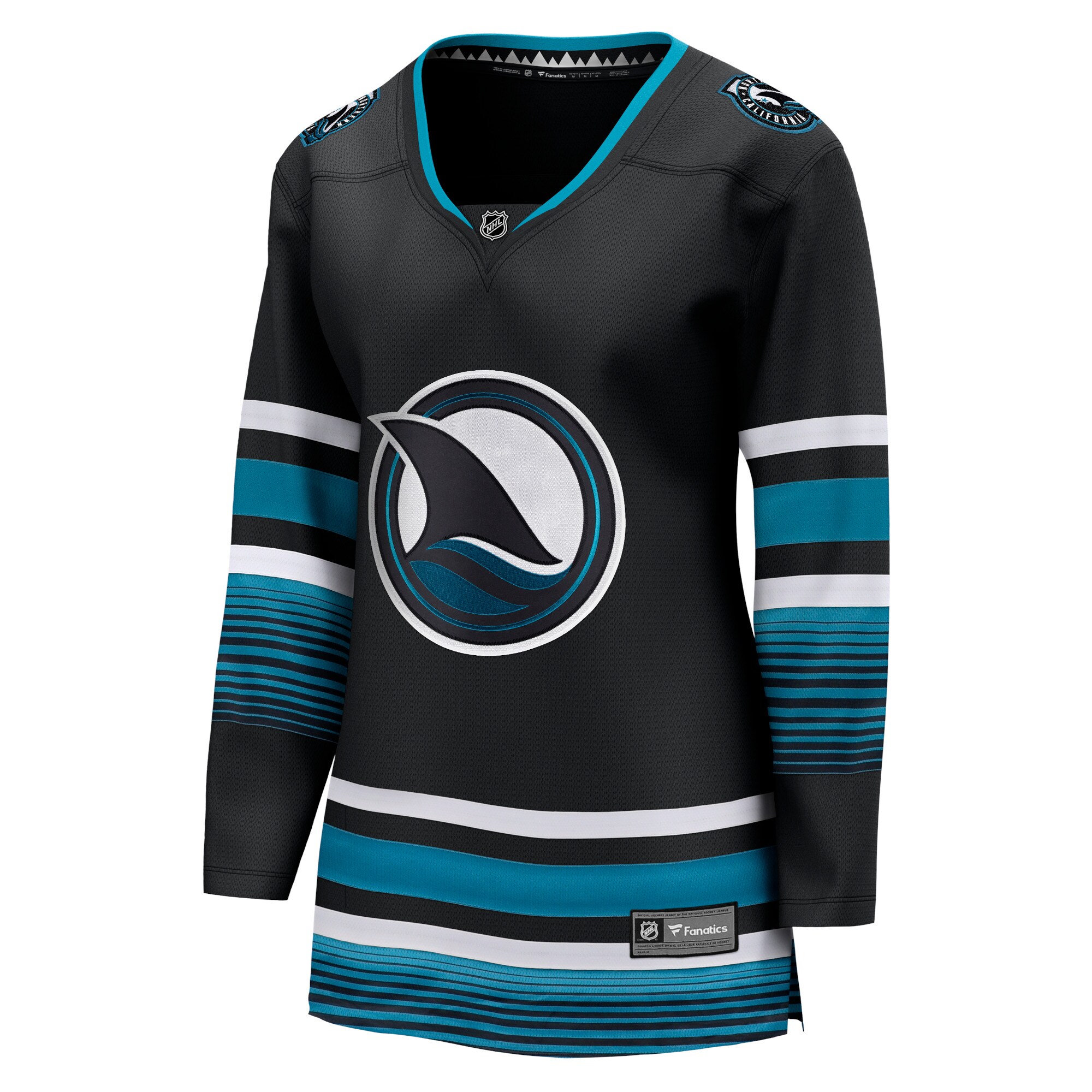 San Jose Sharks Fanatics Women’s Alternate Premier Breakaway Jersey – Black
