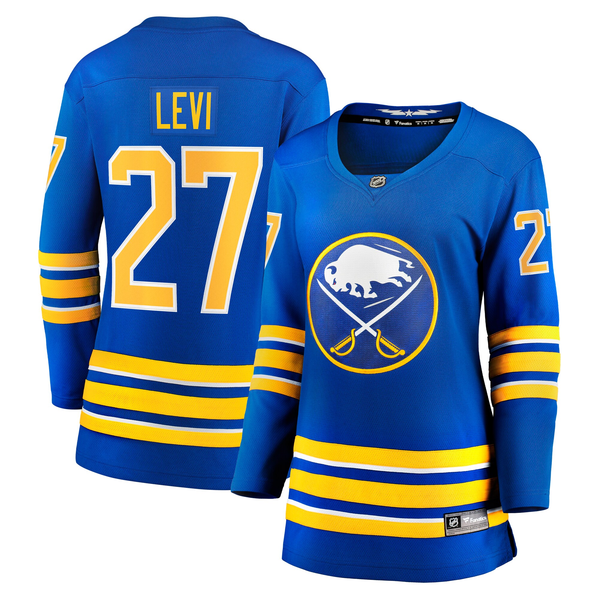 Devon Levi Buffalo Sabres Fanatics Women’s Home Breakaway  Jersey – Royal