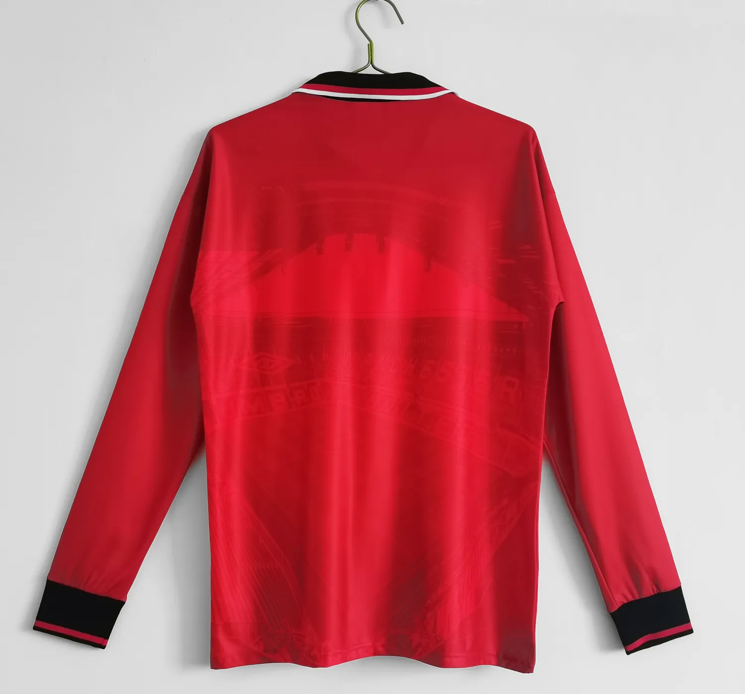 1994/1996 Manchester United Home Long Sleeve Retro Jersey-Fans