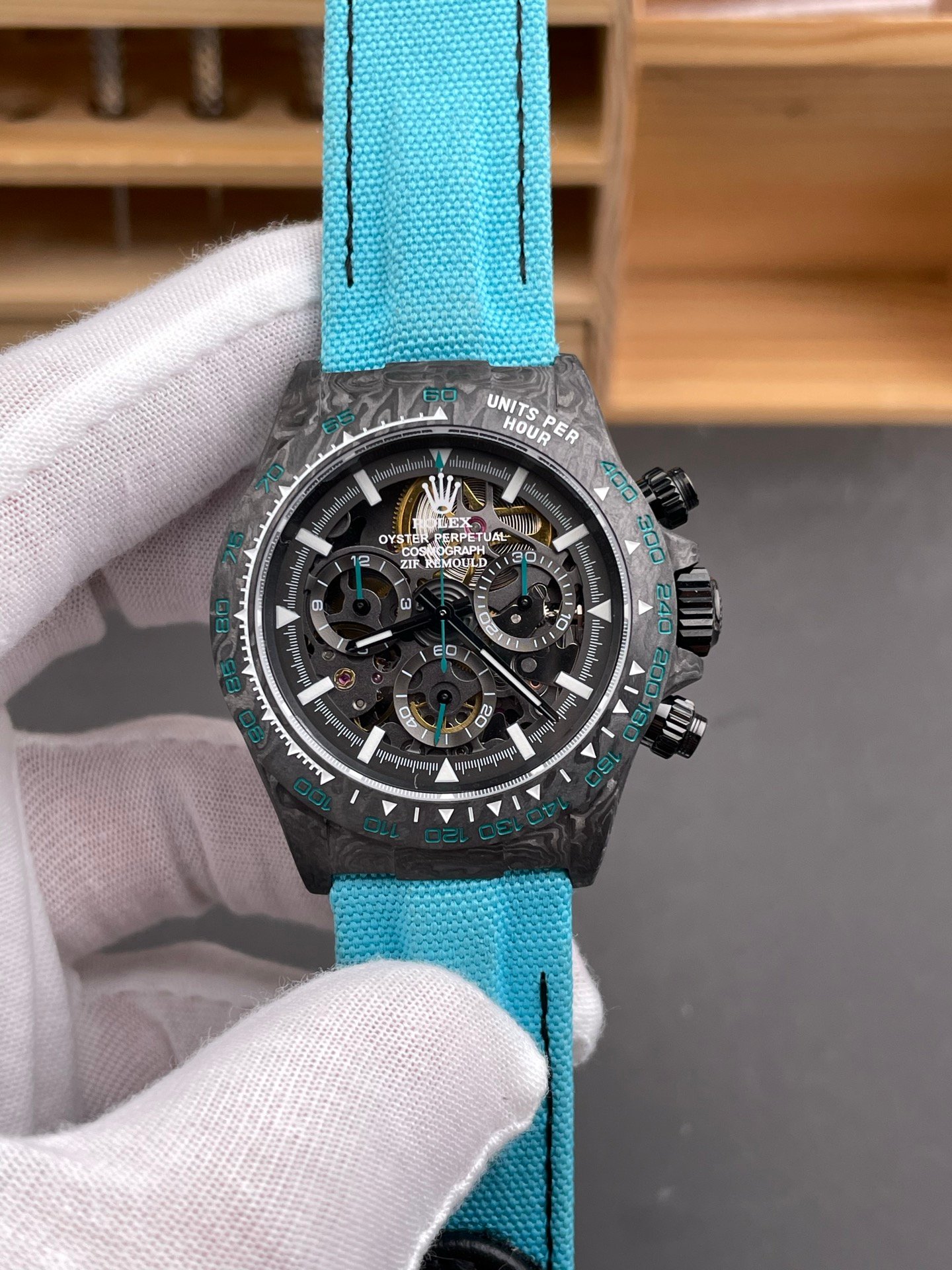 Rolex Daytona Carbon ZIF Remould