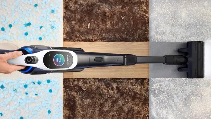 BOSCH - Aspirapolvere ricaricabile BCS1041WAC-Black,White