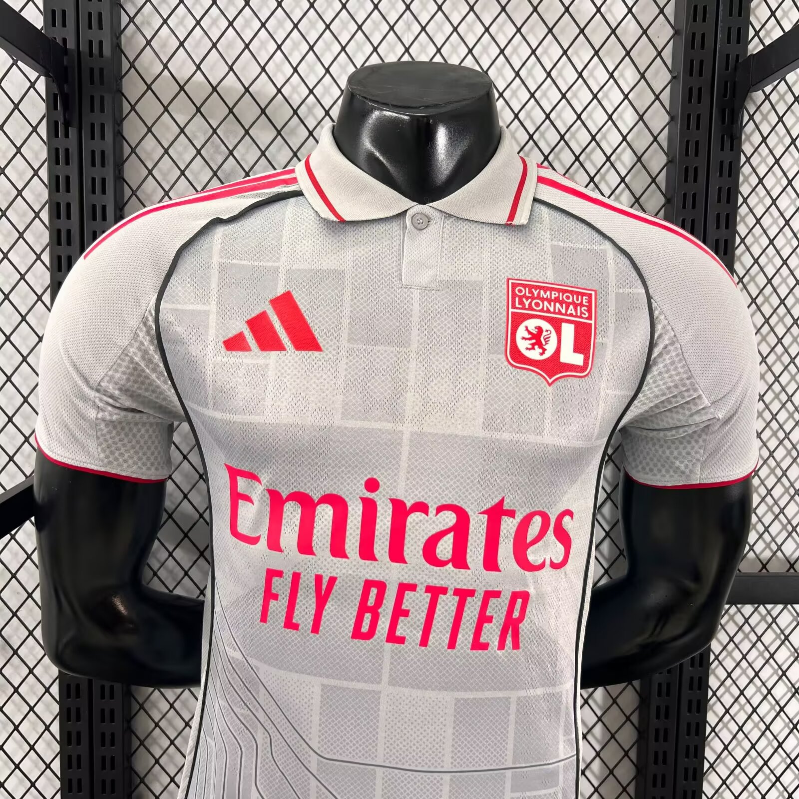 2025-26 Lyon Second Away Jersey - Player Version