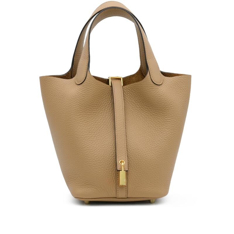 Chai Clemence Picotin Lock 18 Gold Hardware