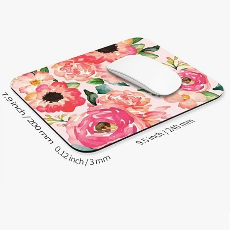 PADARTISAN Square Mouse Pad, Personalized Premium-Textured Custom Mouse Mat Design