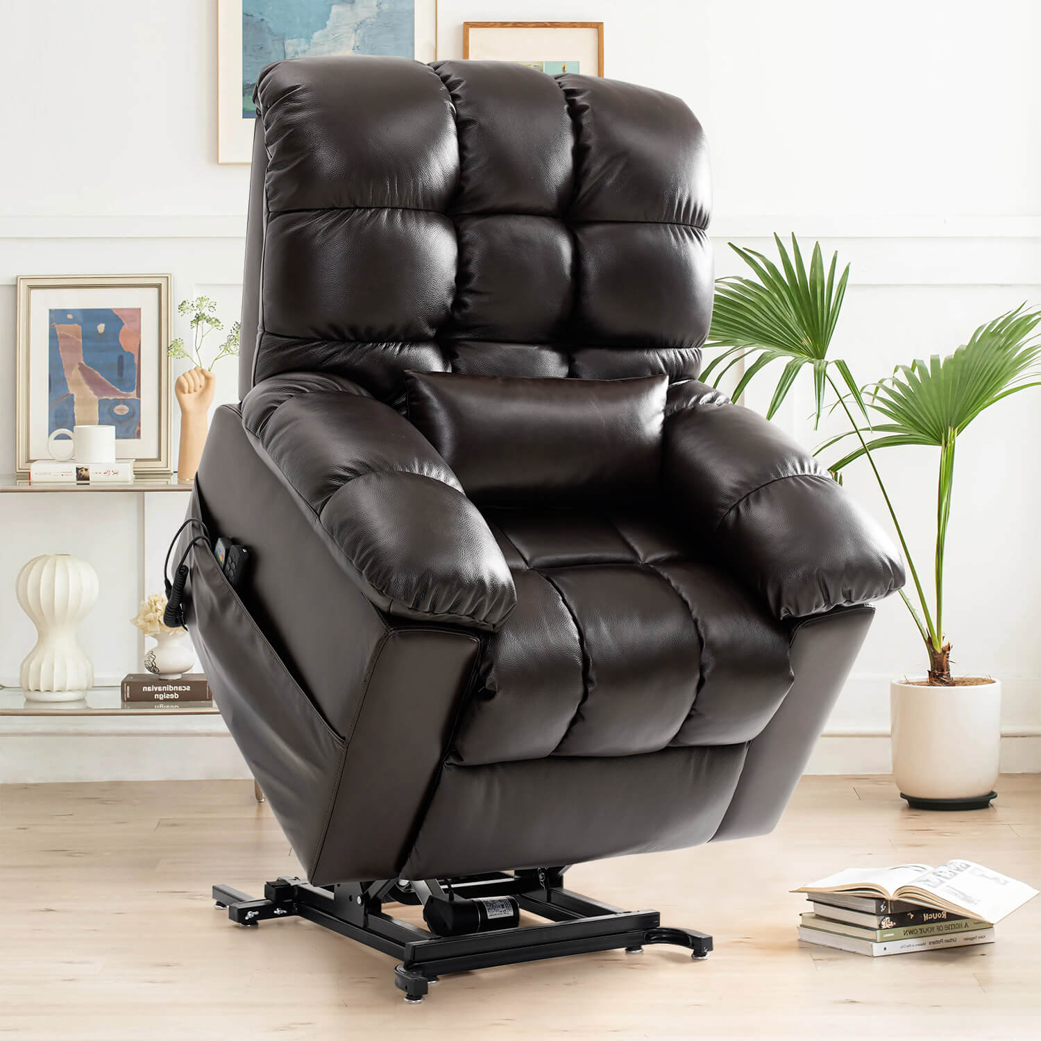 Zero Gravity Power Lift Recliner Chair. Three Motor