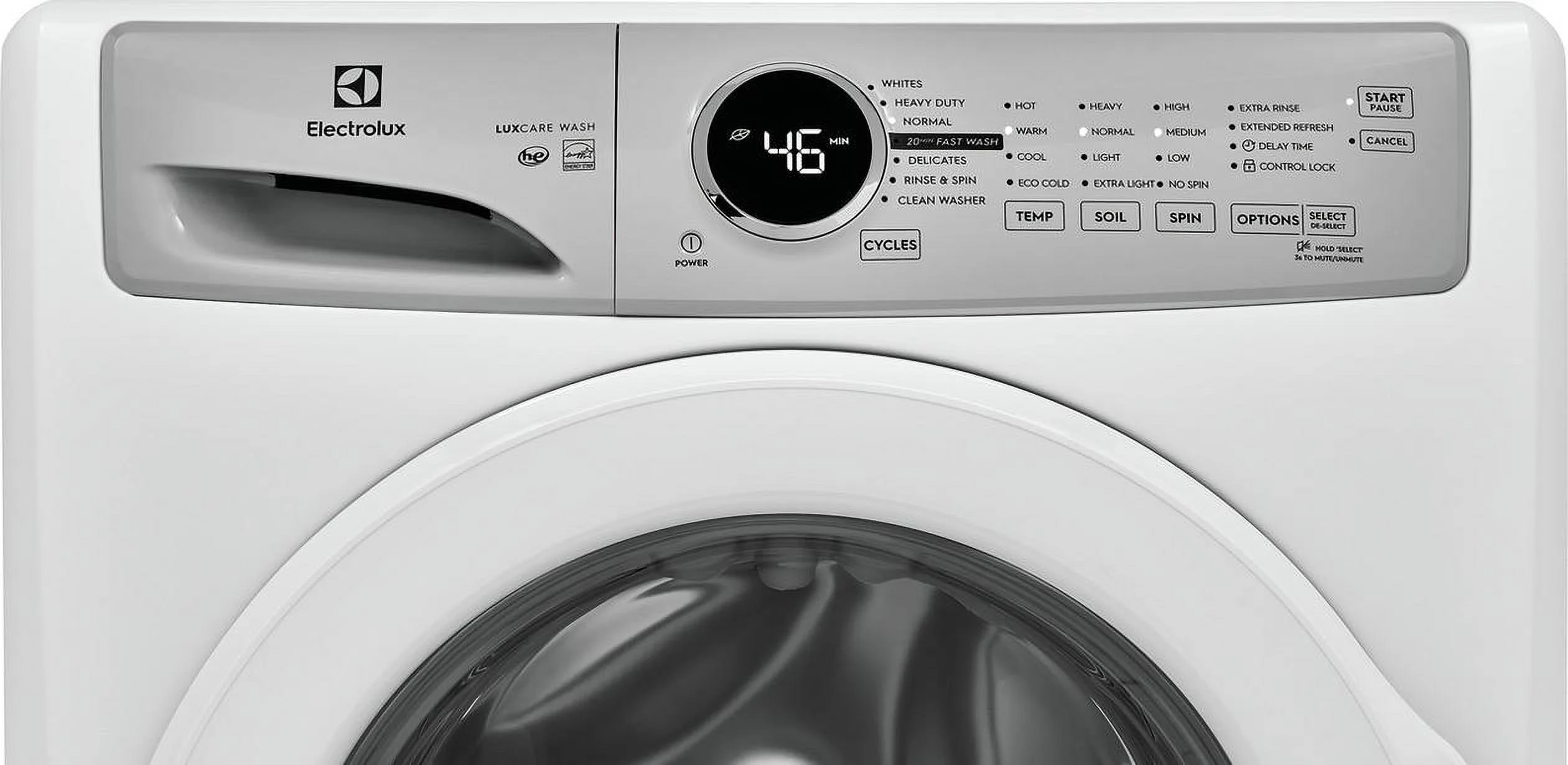 Electrolux ELFW7337AW 4.4 cu ft High-Efficiency White Front Load Washing Machine