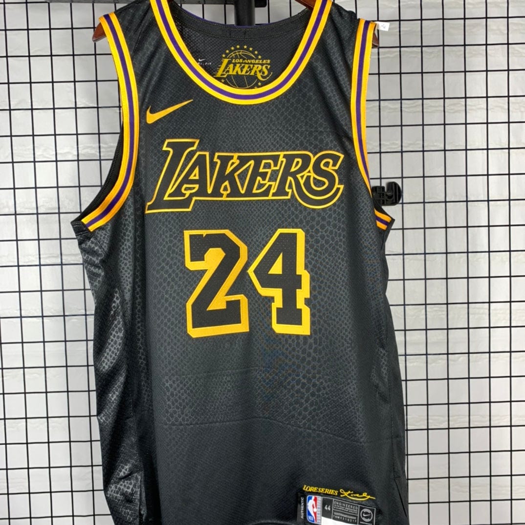 Custom Los Angeles Lakers City Edition AUTHENTIC Jersey