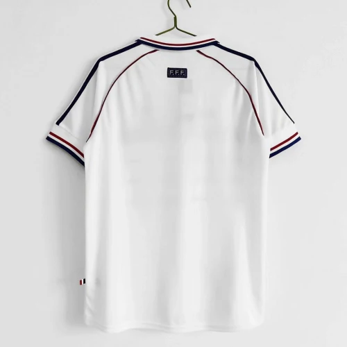 France 1998 Away Retro Football Jersey