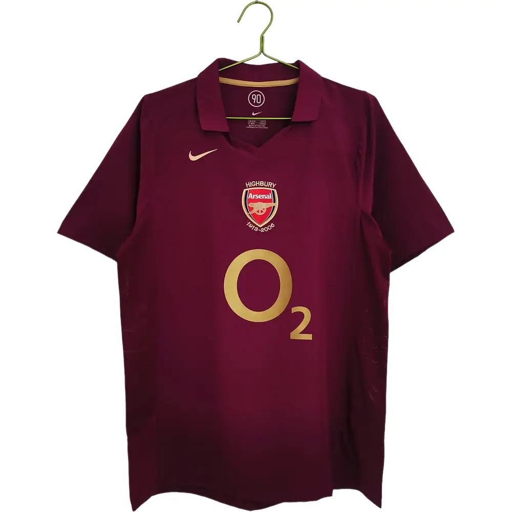 2005/06 Retro Arsenal Home Shirt - Fans Edition