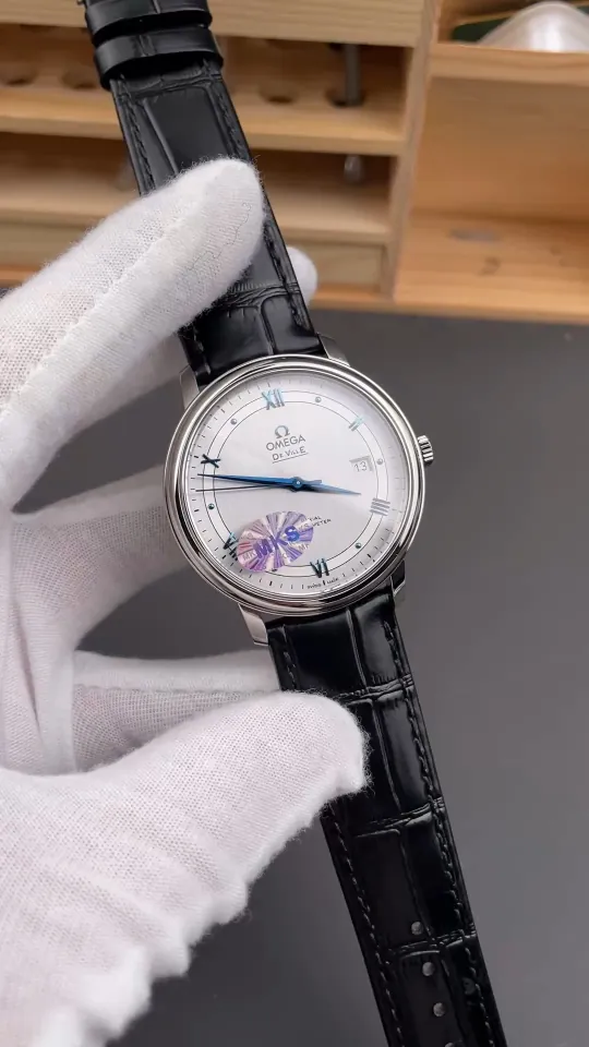 Omega De Ville Grey Dial 39.5mm