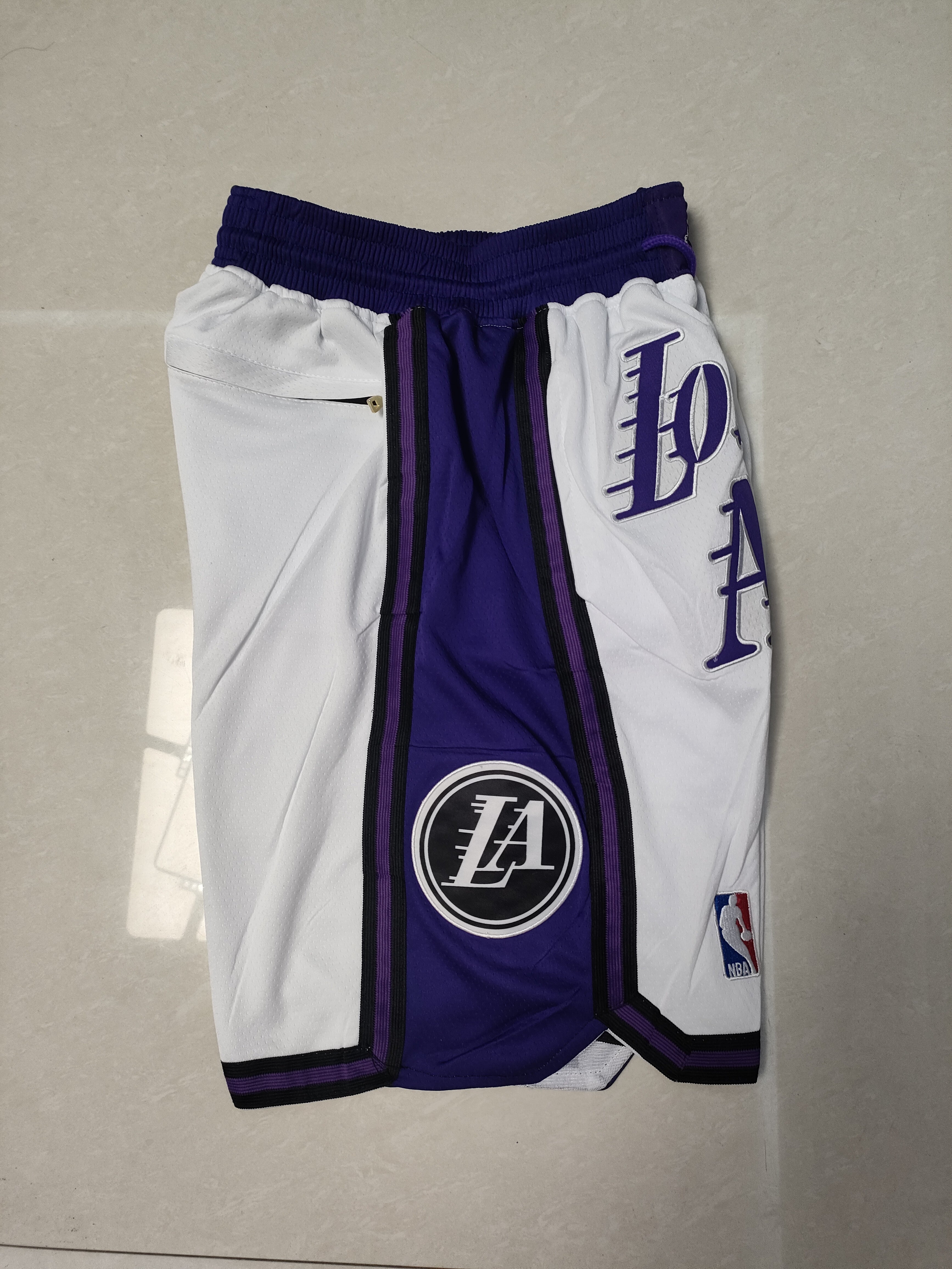 Los Angeles Lakers White City Edition Pocket Pants