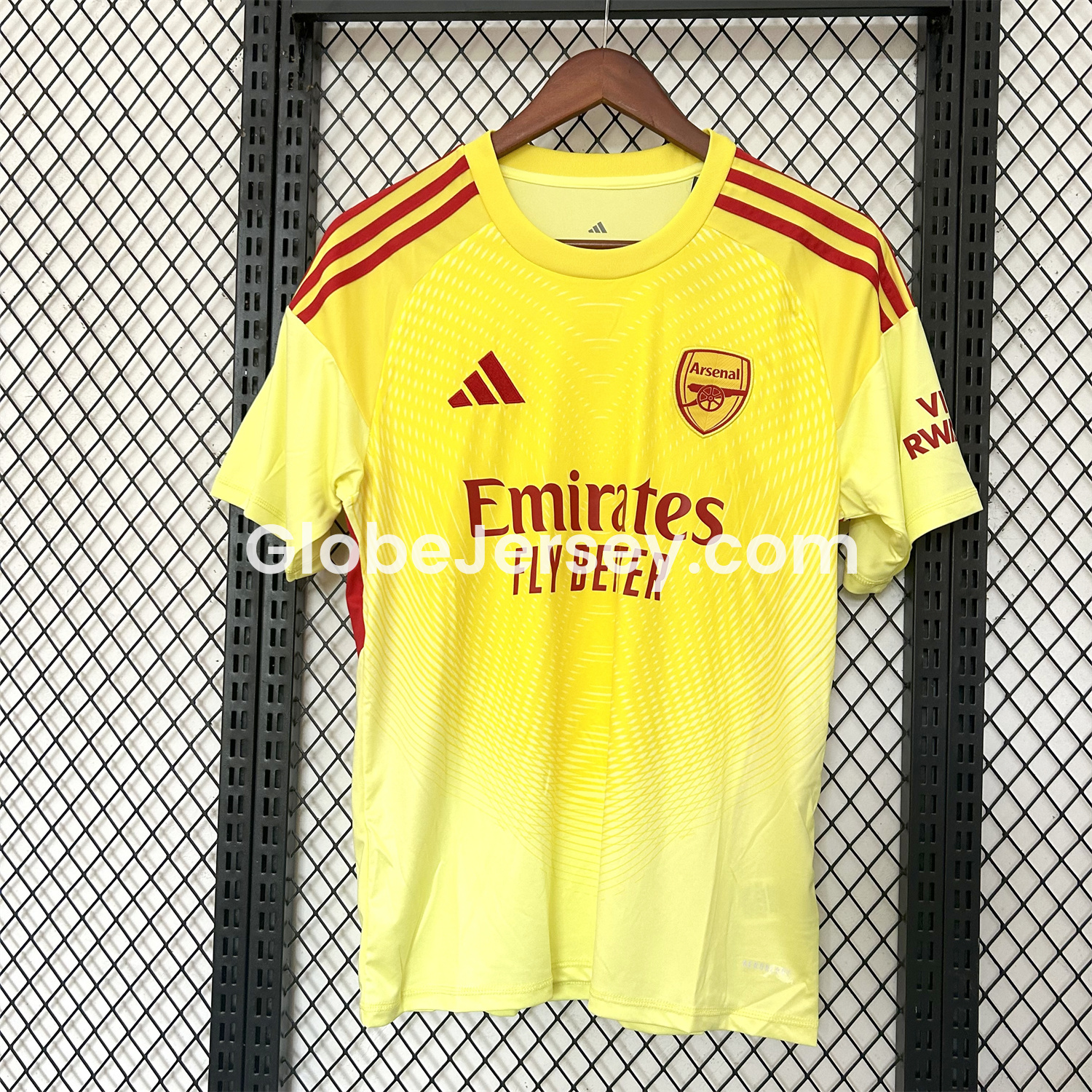 Arsenal 25-26 Yellow Goalkeeper Jersey - Fans Version