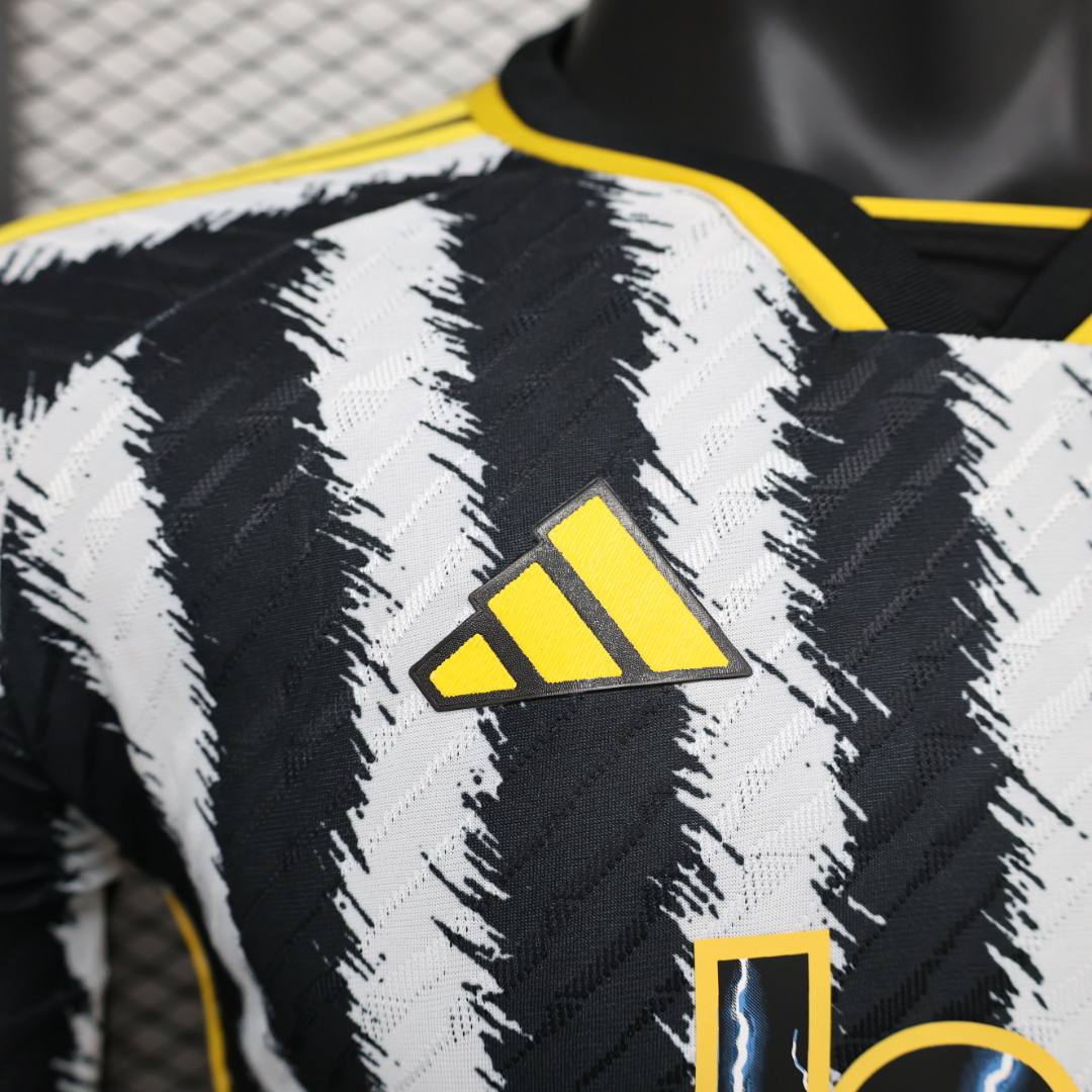 2023/2024 Juventus Home Long Sleeve Players Edition