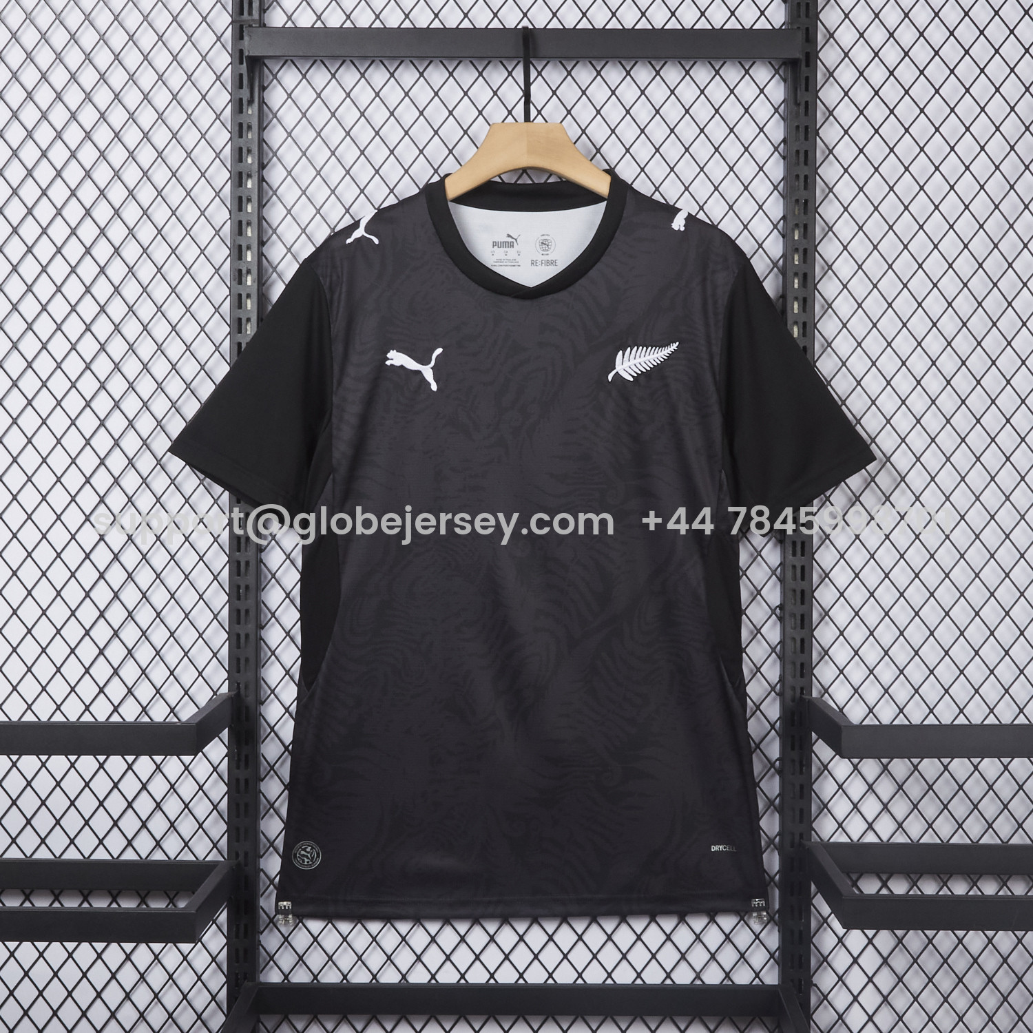 New Zealand 2026 Away Black Jersey - Fans Version