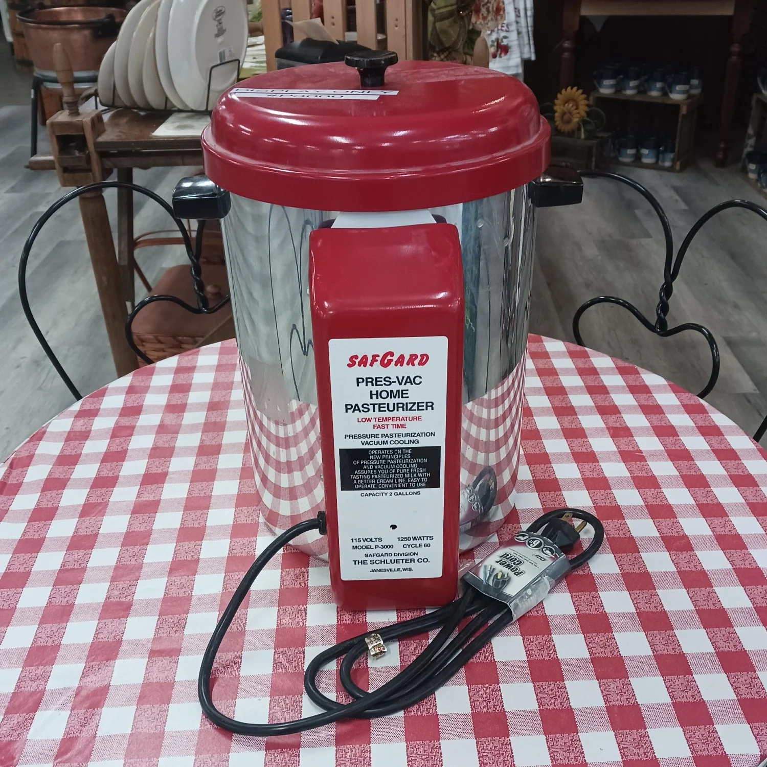 Home Milk Pasteurizer [115V]