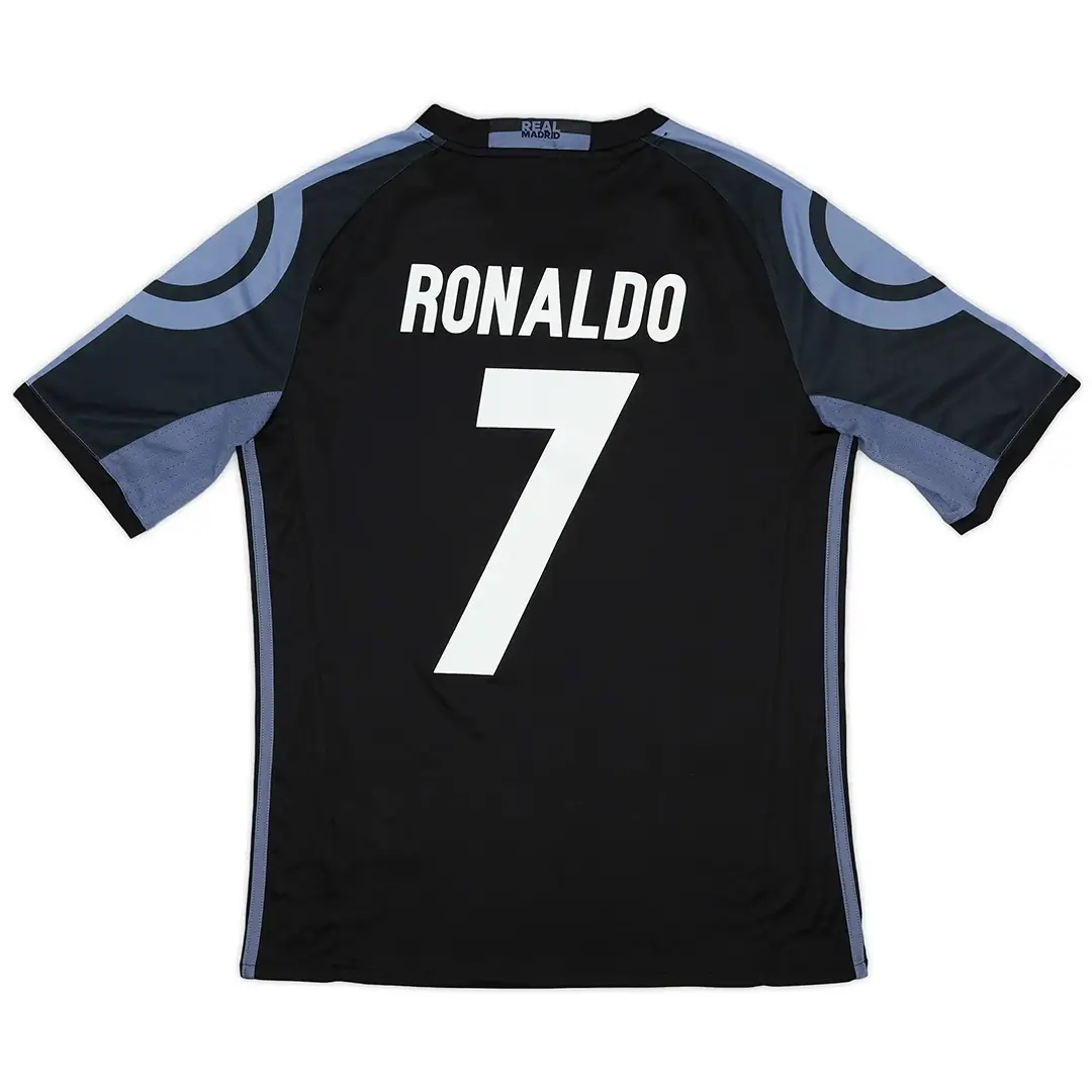 Ronaldo #7 Real Madrid 2016/17 Third Away Retro Jersey