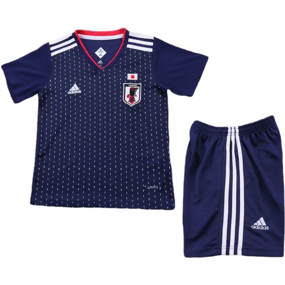 2018 Japan Home Retro Children's Jersey Set - Fans Edition