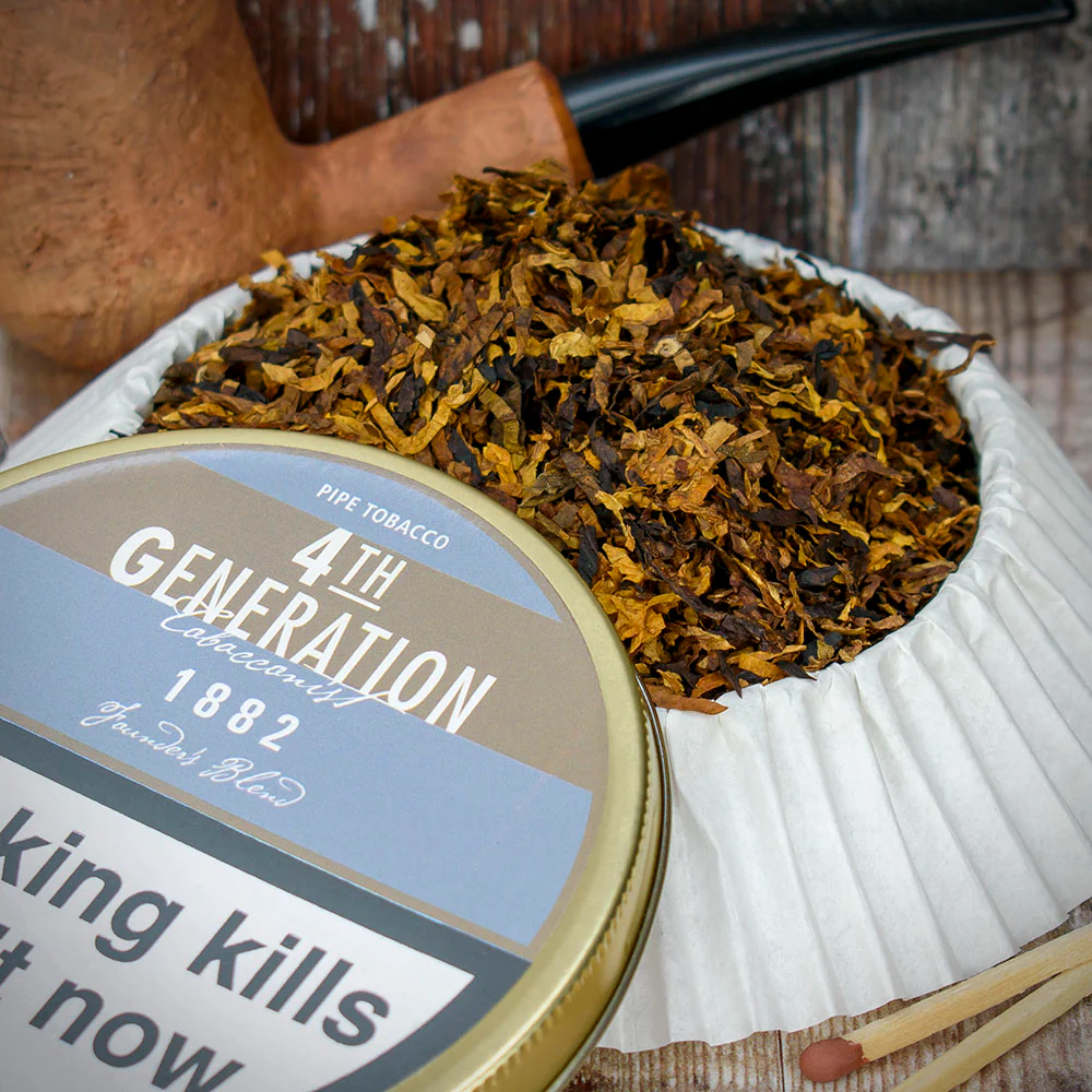 Erik Stokkebye 4th Generation 1882 Pipe Tobacco - 50g Tin