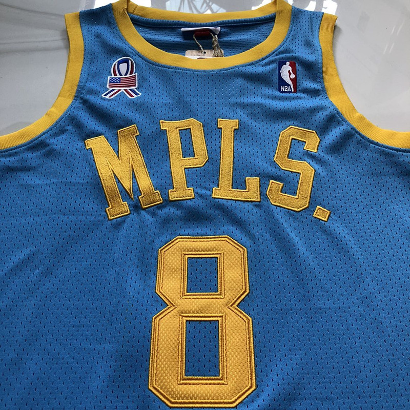 Kobe Bryant #8 Los Angeles Lakers Blue MN