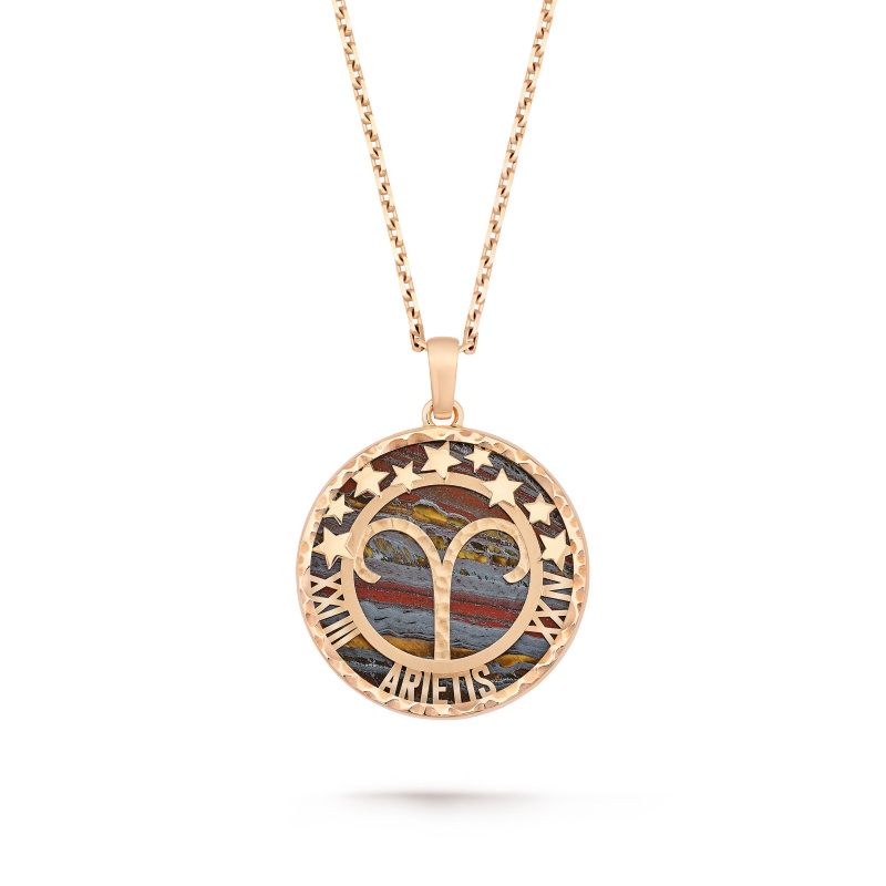 Zodiaque long necklace Arietis (Aries)