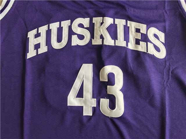 NCAA Huskies University Edition No. 43 KTYLER Purple Jersey