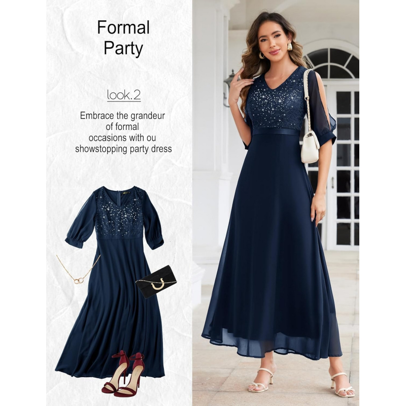 Women's Sequin Dresses Sparkly Glitter