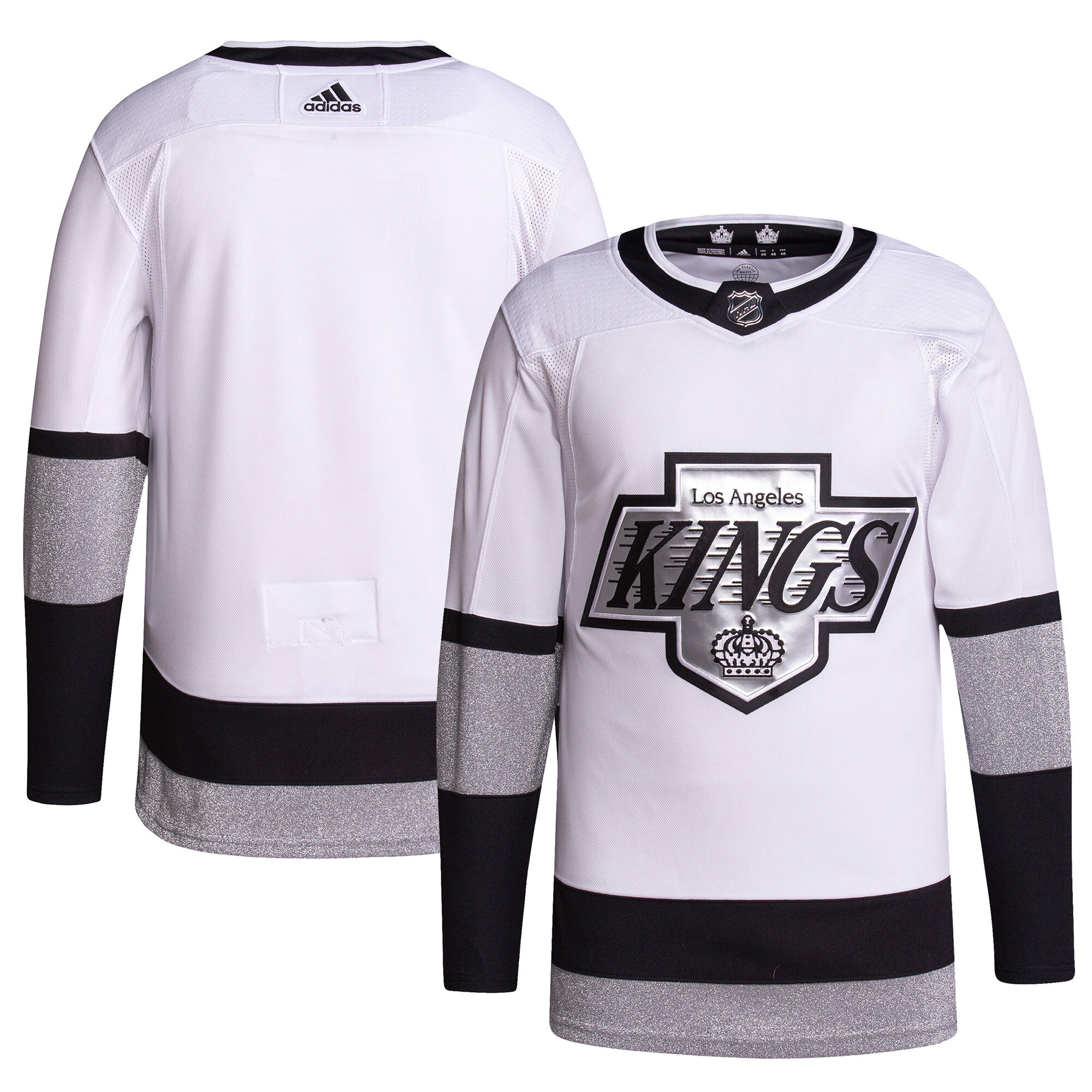 Los Angeles Kings  Men’s 2021/22 Alternate Primegreen  Jersey – White