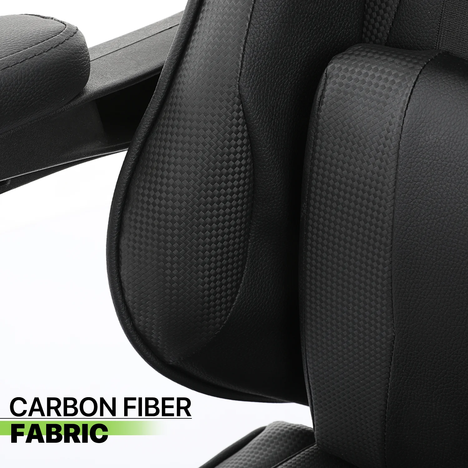 Magshion Adjustable Gaming Chair, Ergonomic PC Computer Seat with Headrest and Lumbar Support for Adults Teens Desk Chair, Black