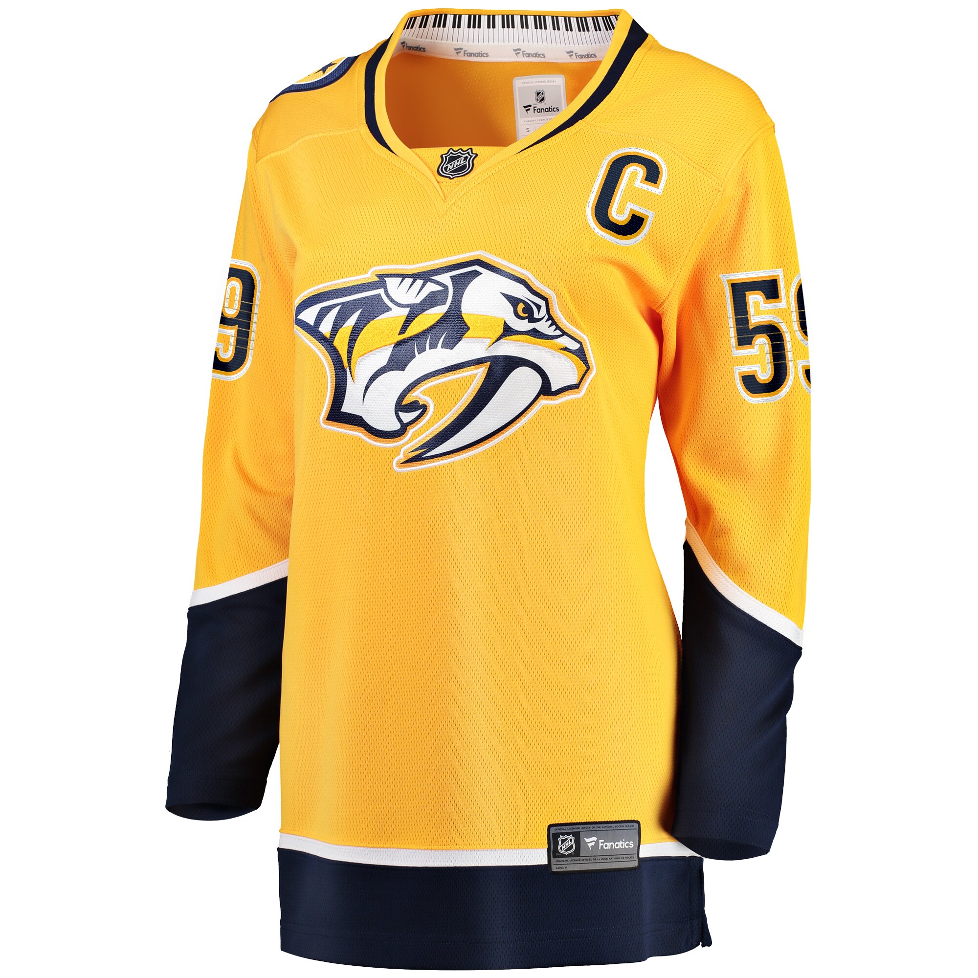 Roman Josi Nashville Predators Fanatics Women’s Home Breakaway   Jersey – Gold