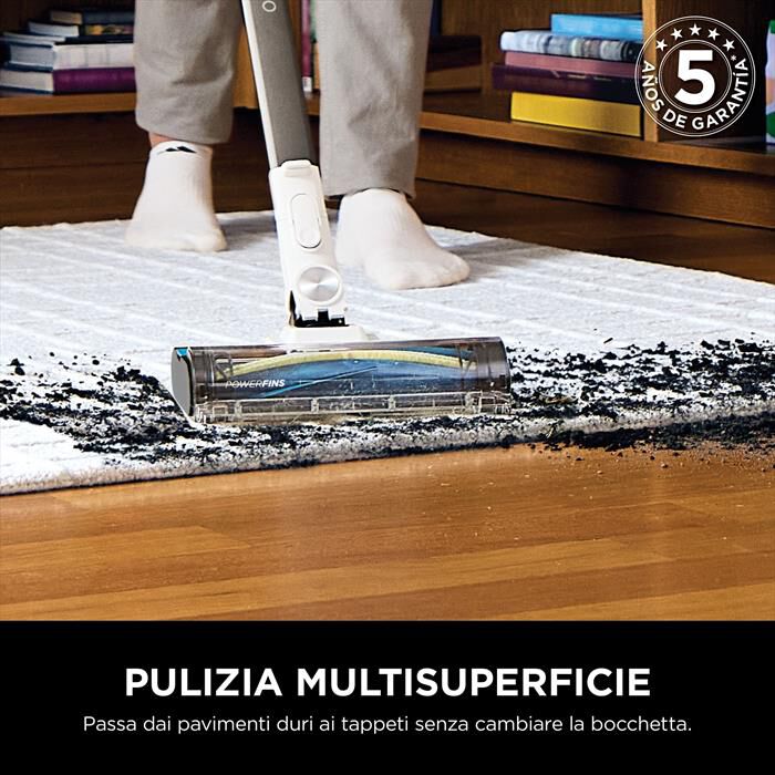 SHARK - Scopa CORDLESS STICK VACUUM POWERPRO PET-Bianco / Grigio