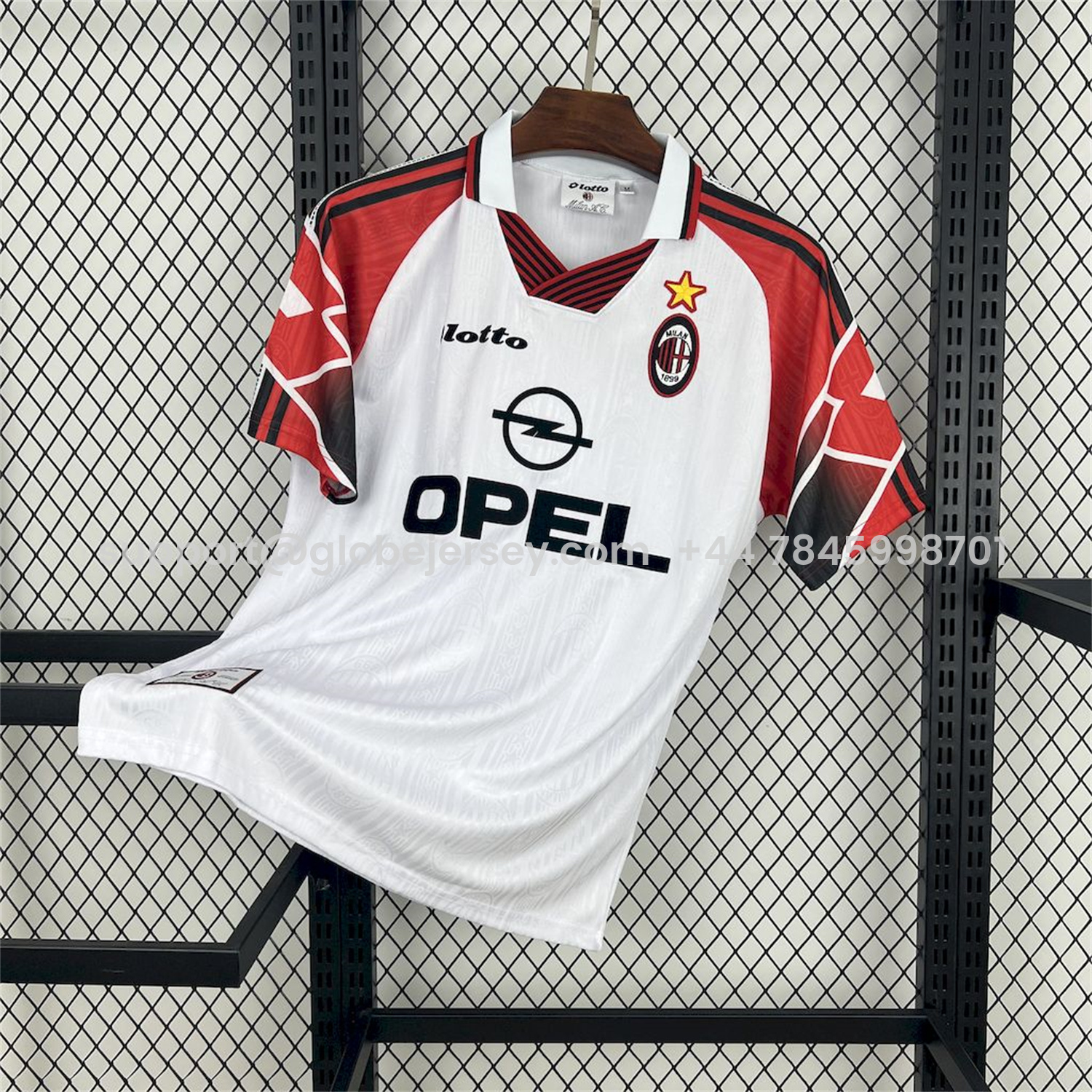 Retro AC Milan 1997-98 White Special Jersey