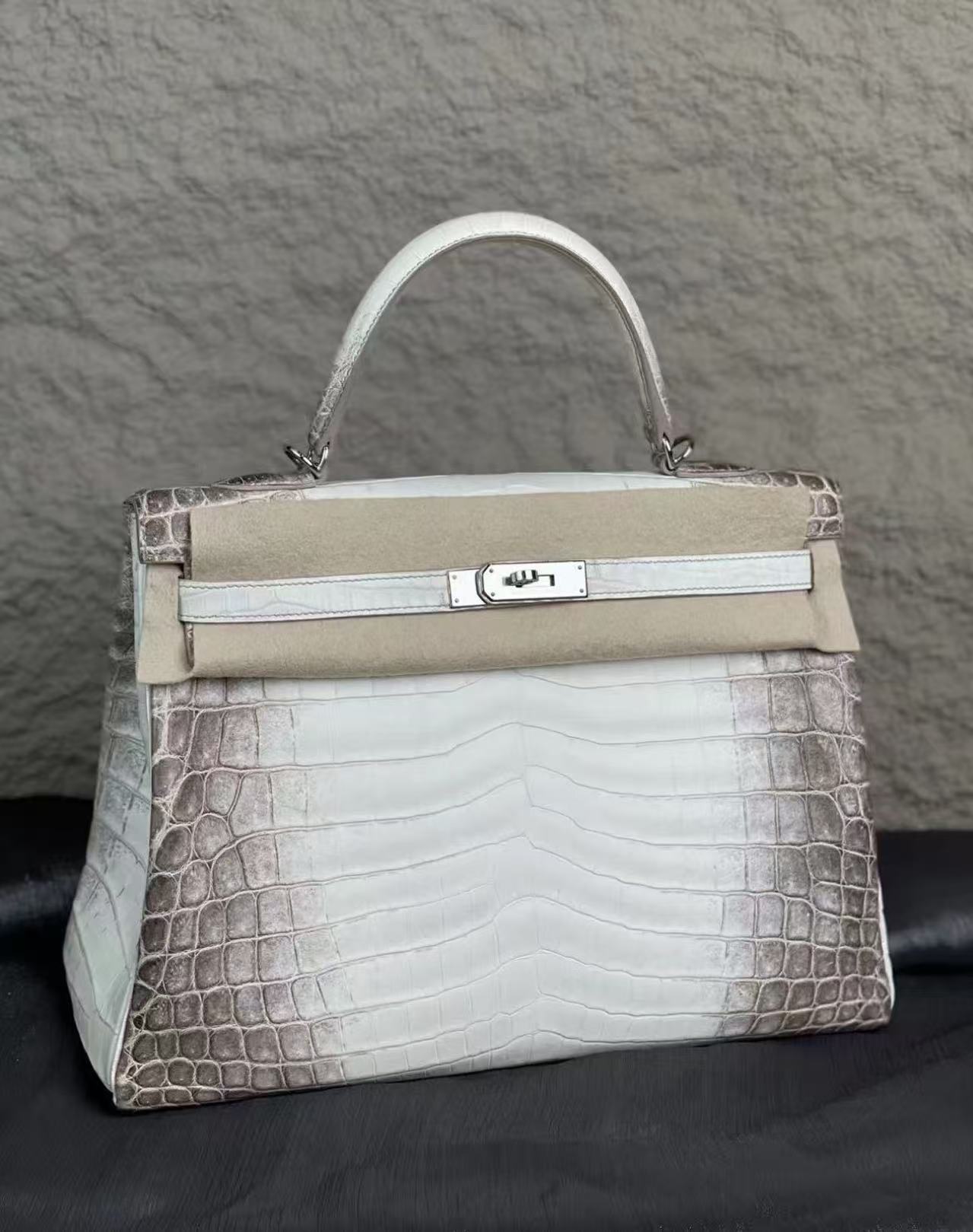Kelly Himalayan 35 crocodile skin