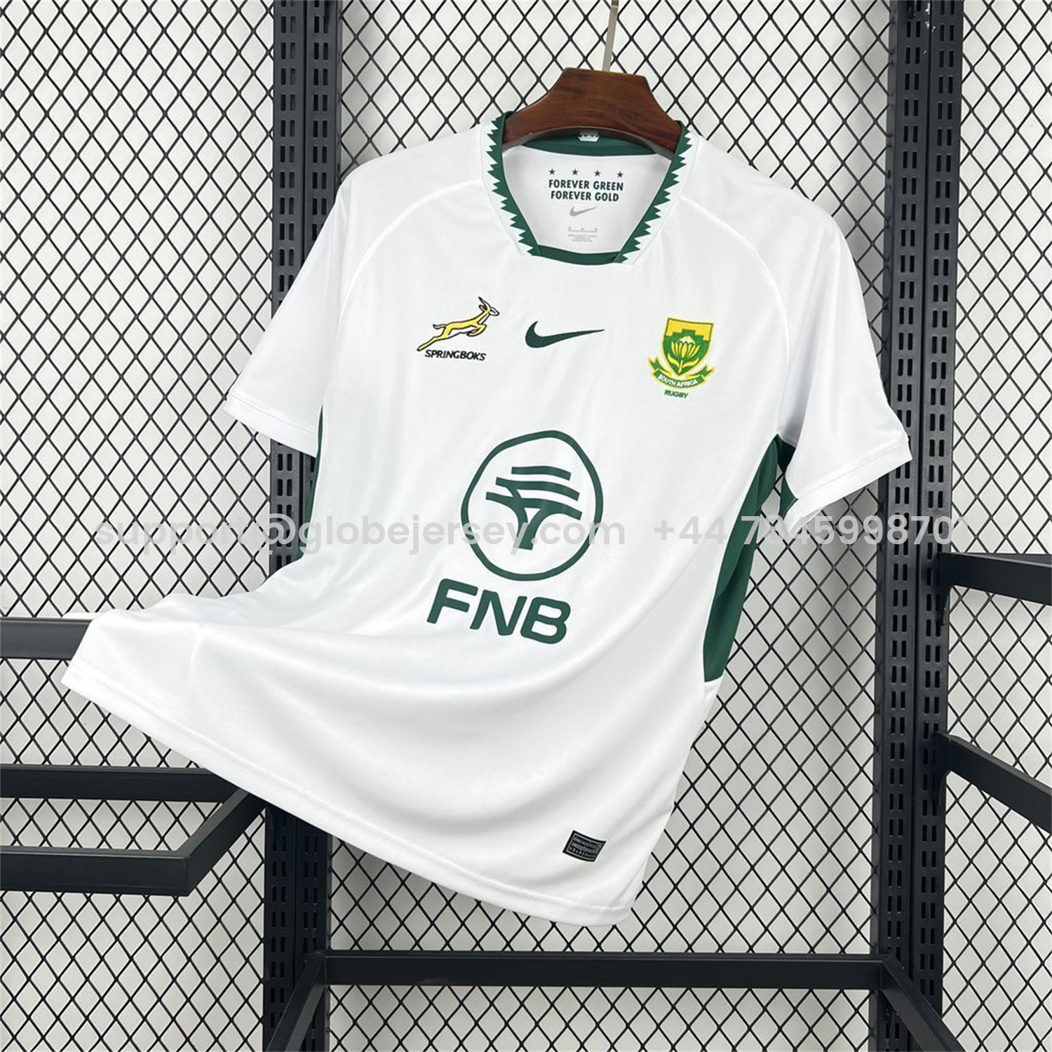 South Africa 2026 White Special Jersey - Fans Version