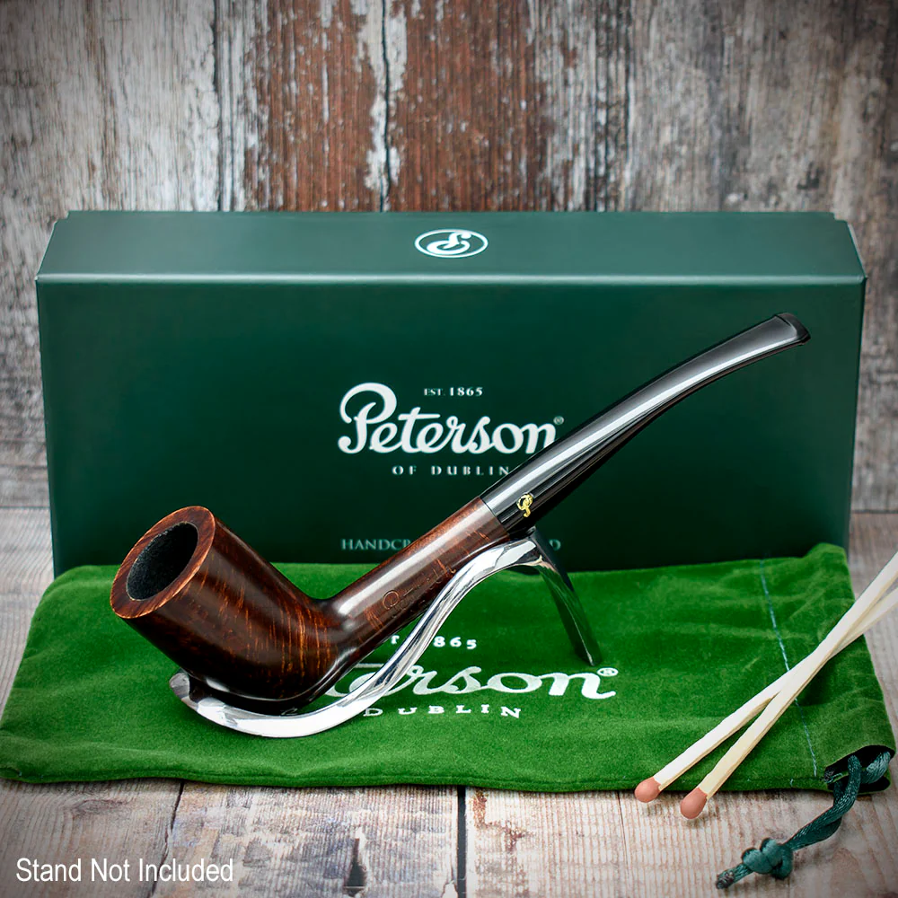 Peterson of Dublin Aran Briar Smoking Pipe - Shape No.124